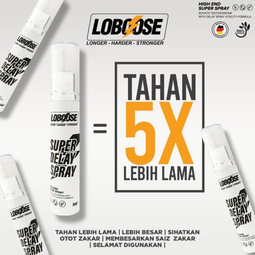 loboose delay spray