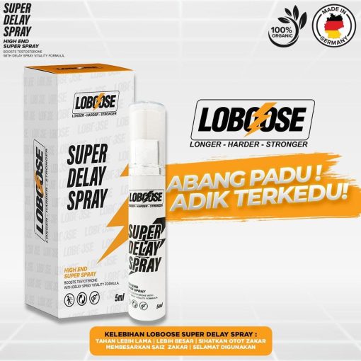 loboose delay spray