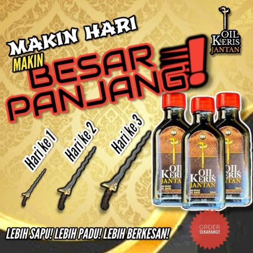 oil keris jantan